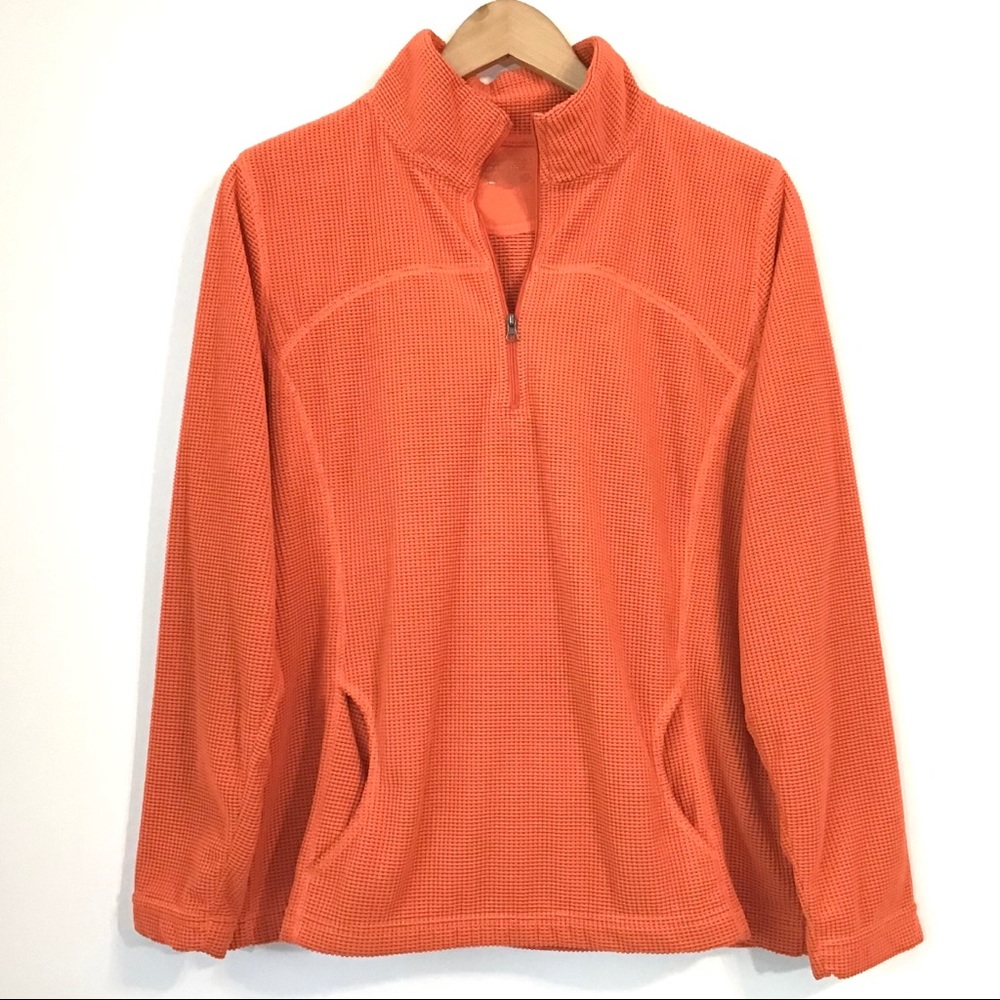 TEK Gear Waffle Texture 1/2 Zip Performance Jacket